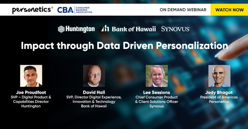 Impact Through Data-Driven Personalization in Banking Personetics