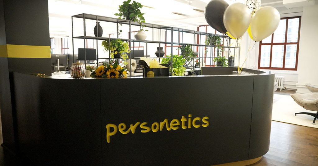 Personetics office in New York City